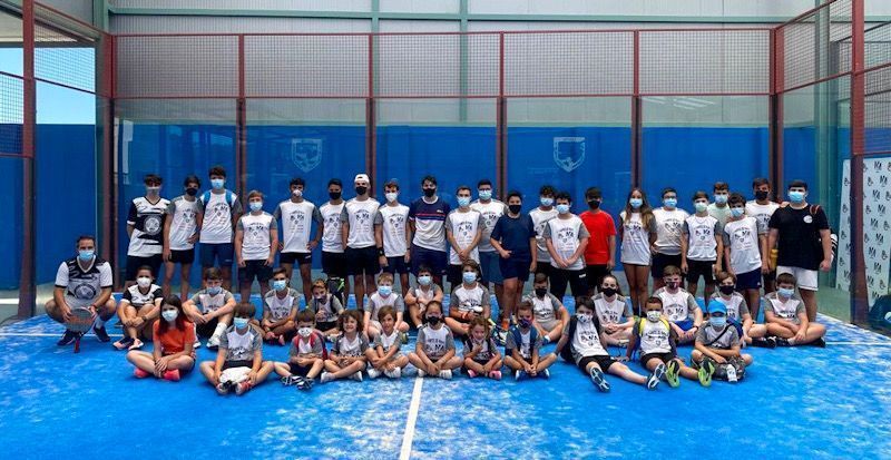 El III Campus Federación de Pádel de Ceuta ya se celebra en el Club de Tenis de Loma Margarita
