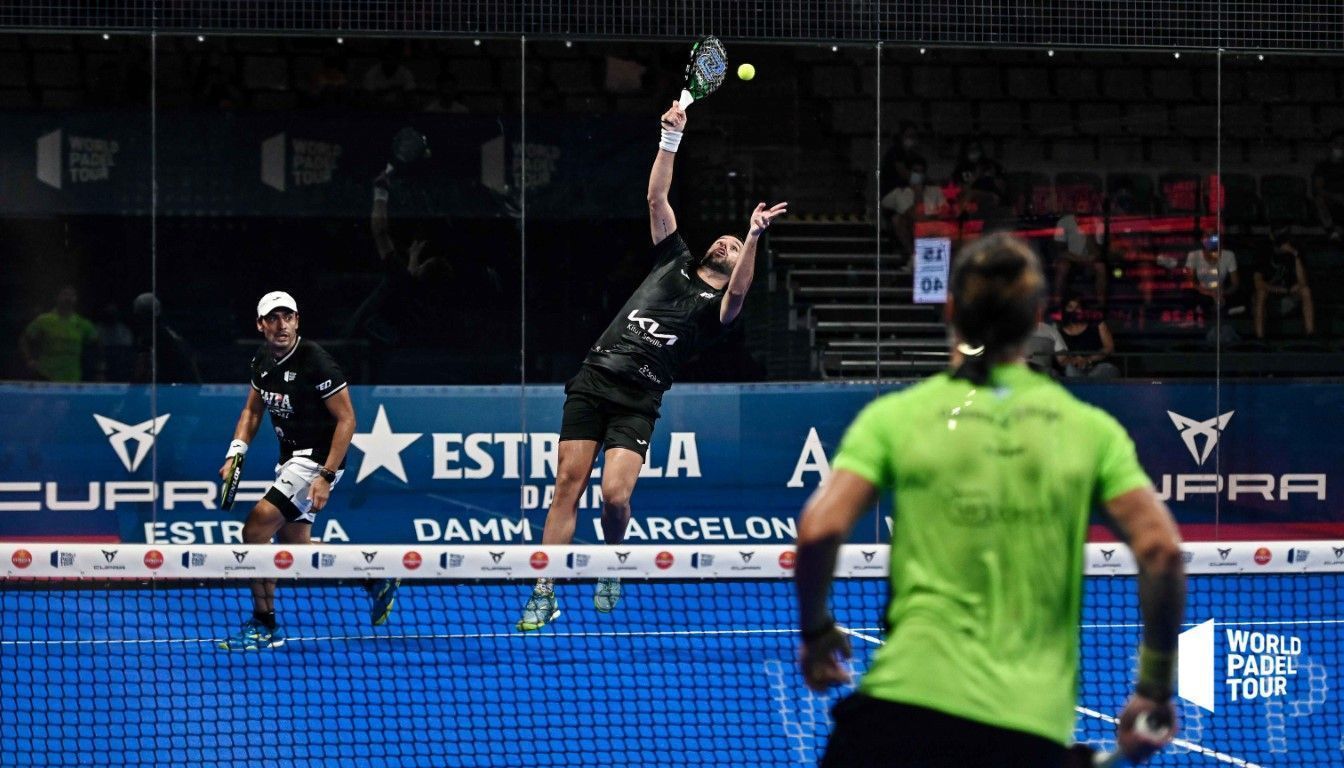 Silingo y Sanz le amargan el debut a Méndez y Mieres en el Open Barcelona Máster de pádel