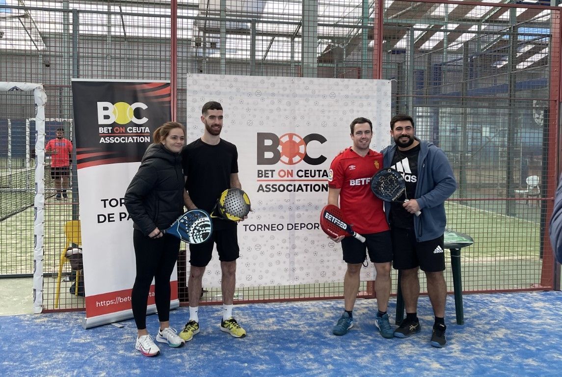 La asociación Bet on Ceuta organiza su primer torneo de pádel