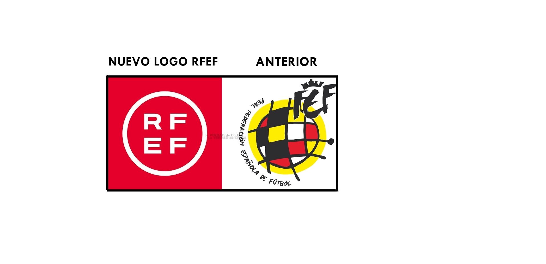 La RFEF cambia el escudo y el logo de la Federación