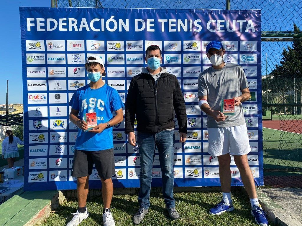 Finaliza el tercer torneo de la temporada de tenis con la clausura del II Torneo Club de Tenis Ceuta