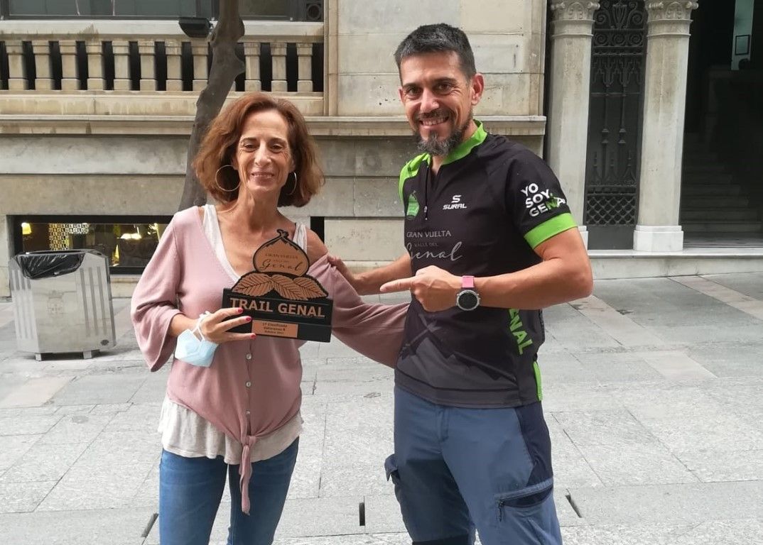 La ultrafondista ceutí, Paloma Sieres, primera en la Ultra Trail Gran Vuelta Valle del Genal