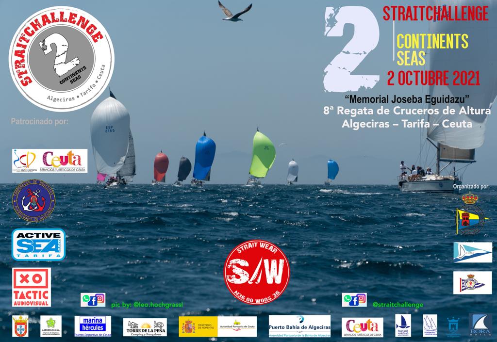 32 barcos compiten este sábado en la Regata Straitchallenge entre Algeciras, Tarifa y Ceuta