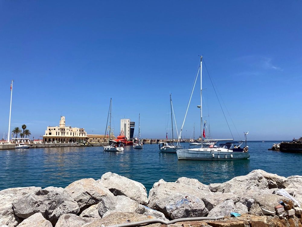 La flota llega a Ceuta para el Trofeo Juan Sebastián Elcano de vela