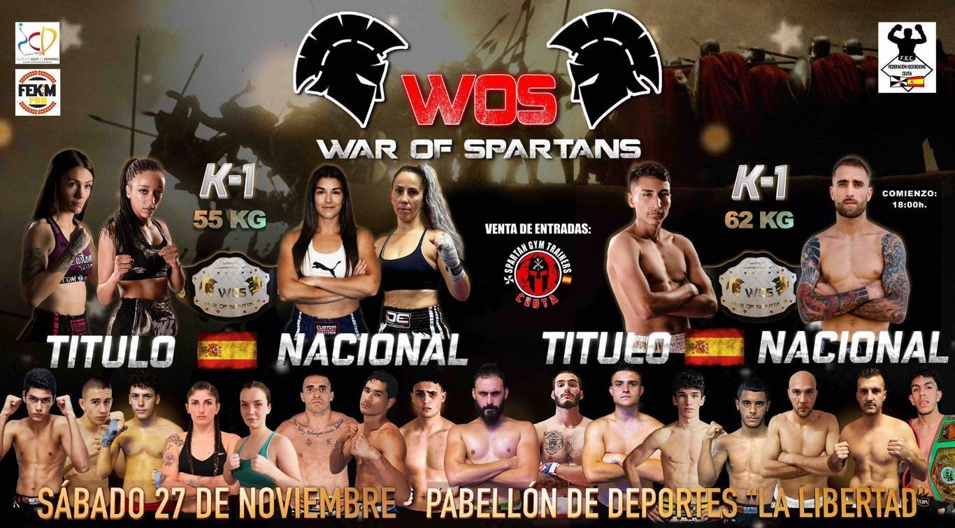 La tercera edición de la "WOS War of Spartans" se celebrará el próximo día 27
