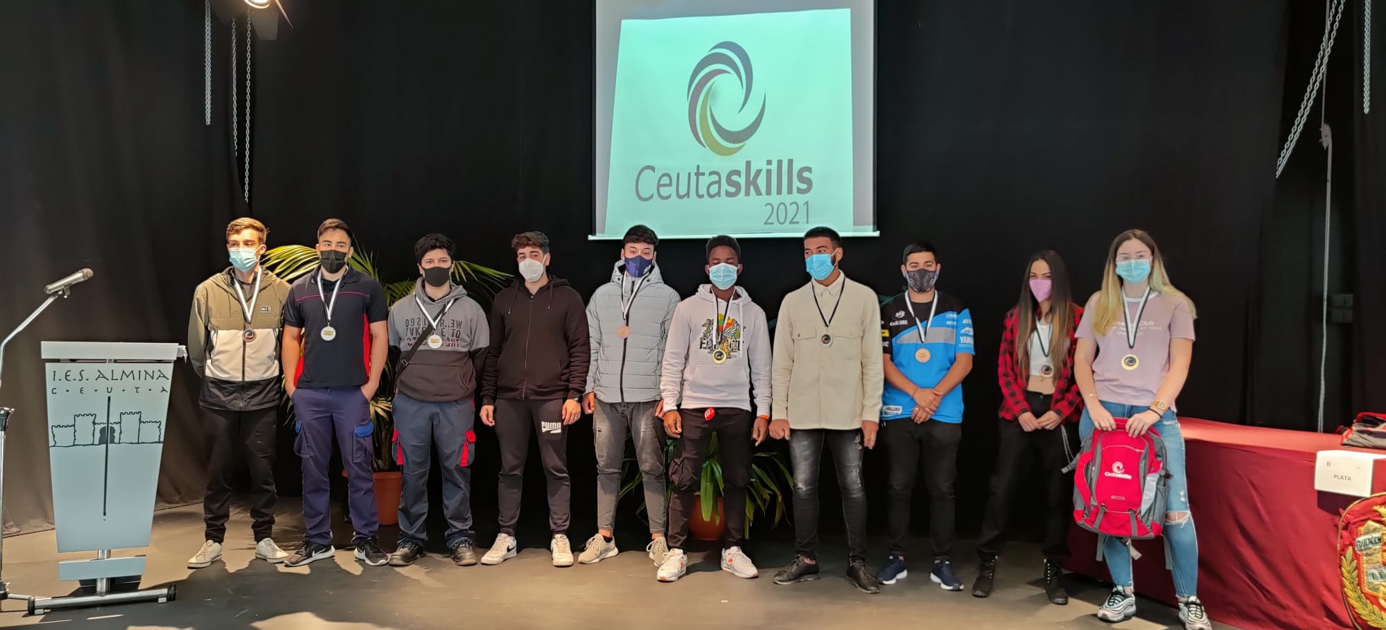 El IES Almina entrega las medallas del Campeonato CeutaSkills