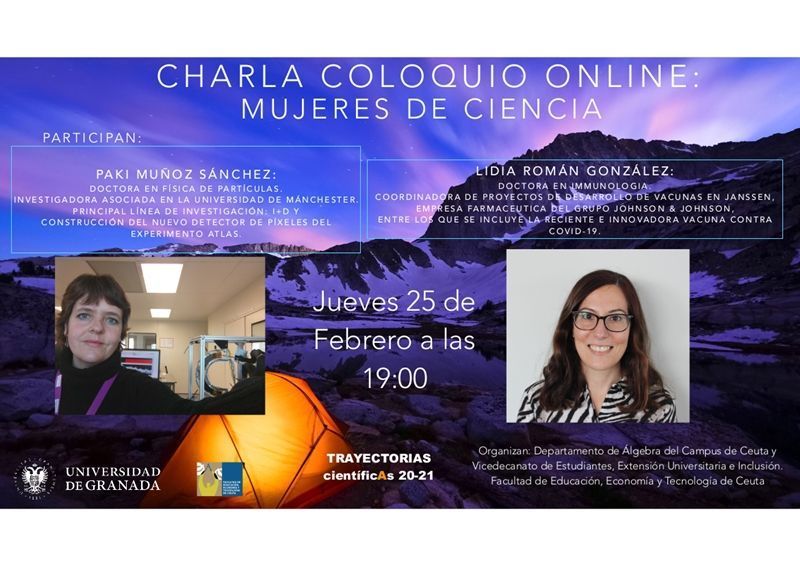 El Campus de Ceuta organiza el coloquio “Mujeres de Ciencia” con las doctoras Paki Muñoz y Lidia Román