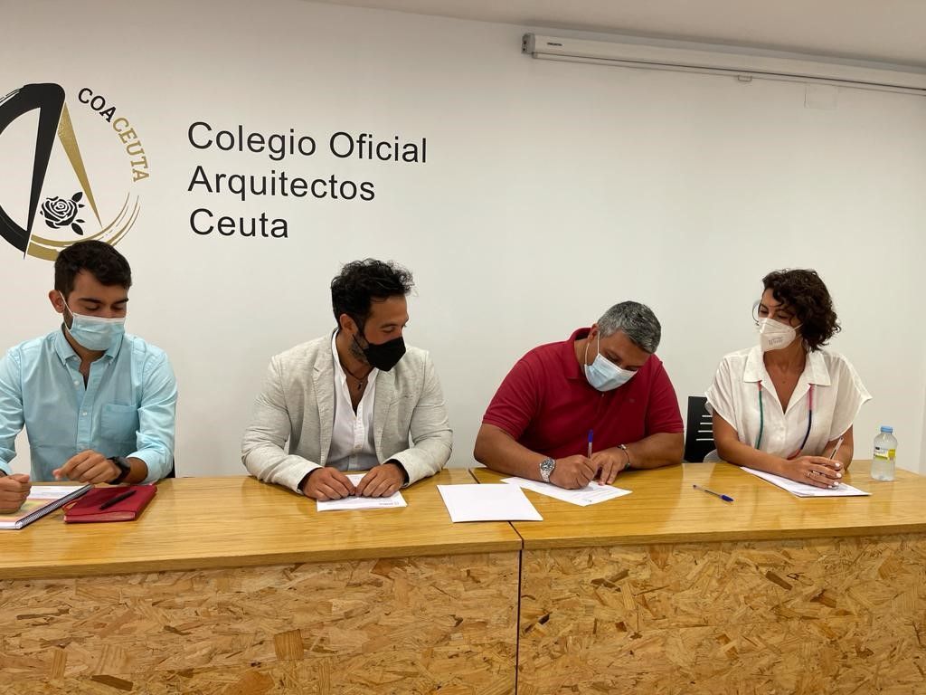 Ciudad y COACE firman un convenio de colaboración