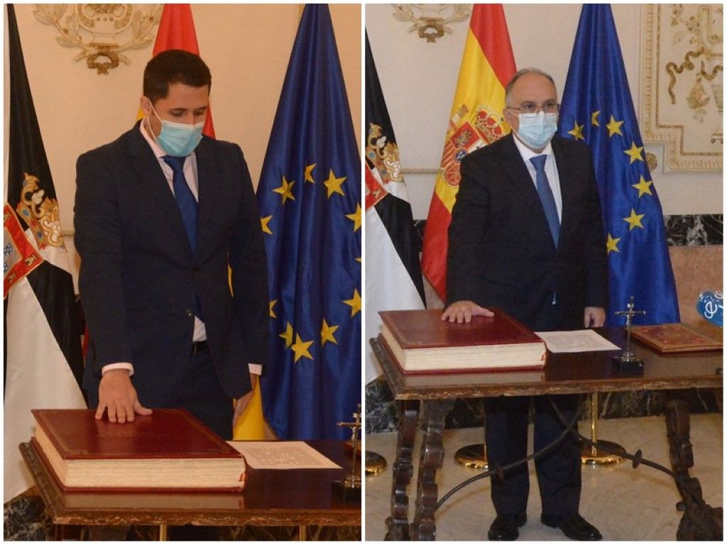 Ramírez y Gaitán toman posesión de sus nuevos cargos tras la remodelación del Gobierno 