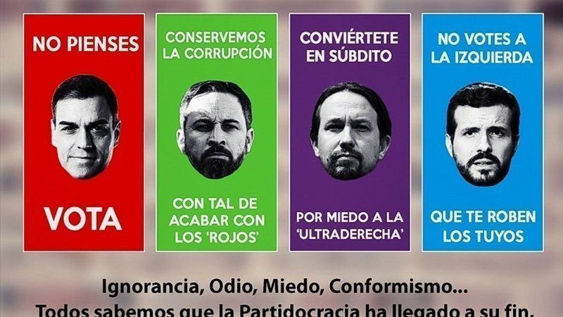 Inician una recogida de firmas para derogar la ley de financiación de los partidos políticos en España
