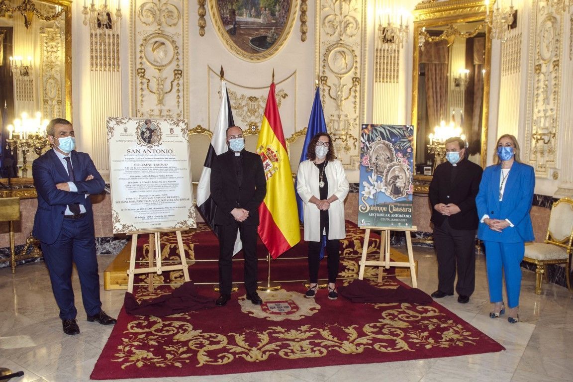 La Cofradía de San Antonio presenta los cultos del mes de junio y el cartel de la clausura del Año Jubilar