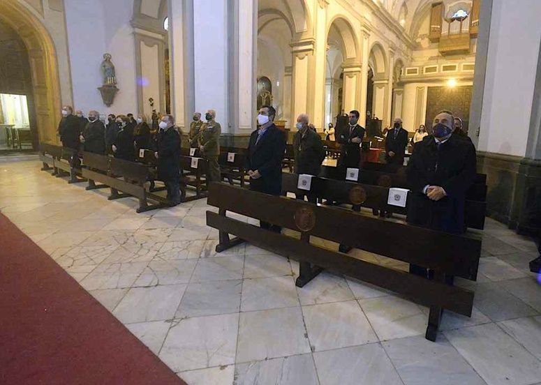 El presidente de la Ciudad participa en los cultos dedicados al Medinaceli