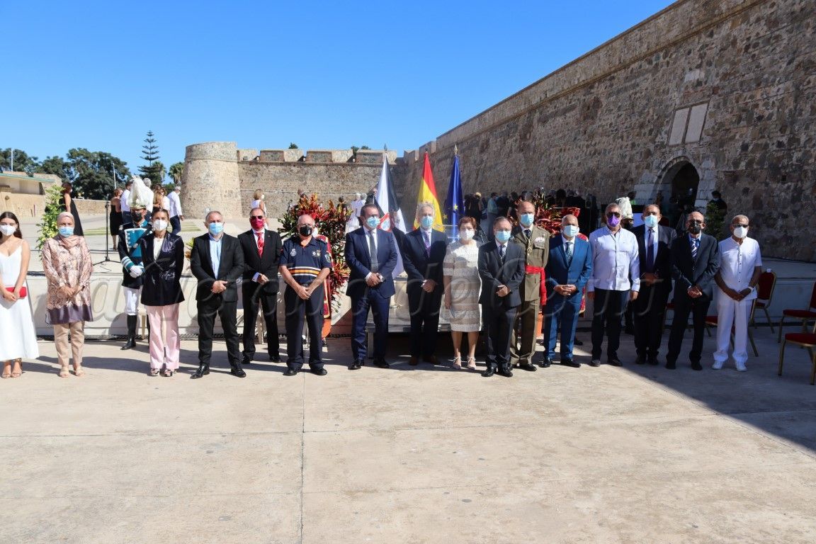 Ceuta rinde homenaje con las Medallas de la Autonomía a los colectivos que luchan contra el covid