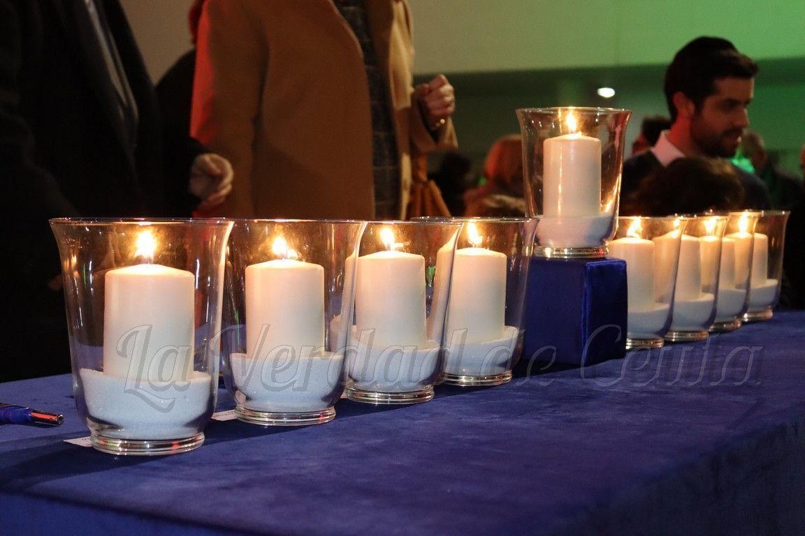 La comunidad judía enciende las velas de la Janucá dedicada a los empresarios