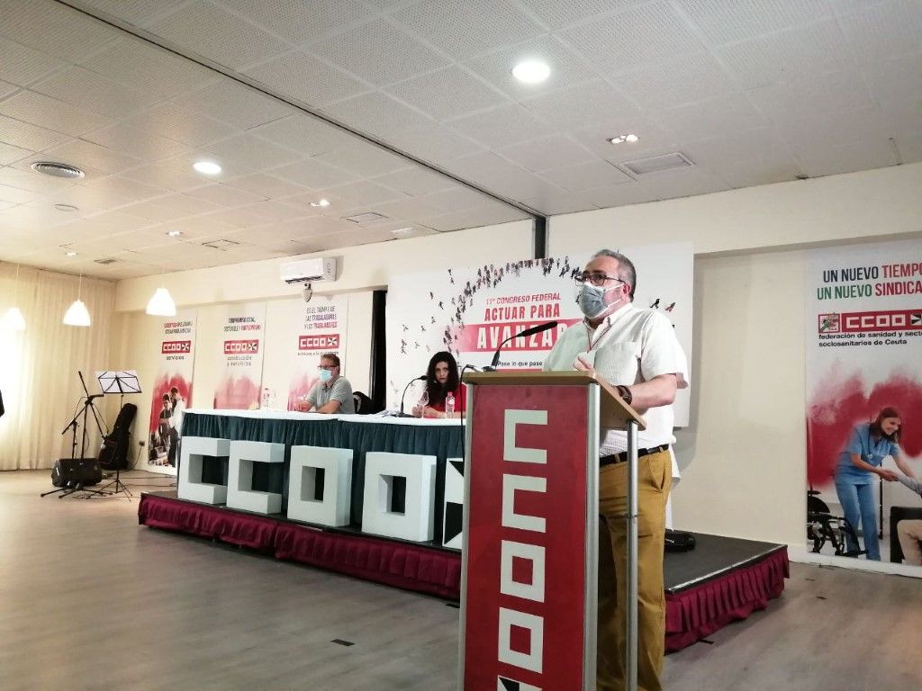 Emilio Postigo, elegido Secretario General de CCOO Ceuta