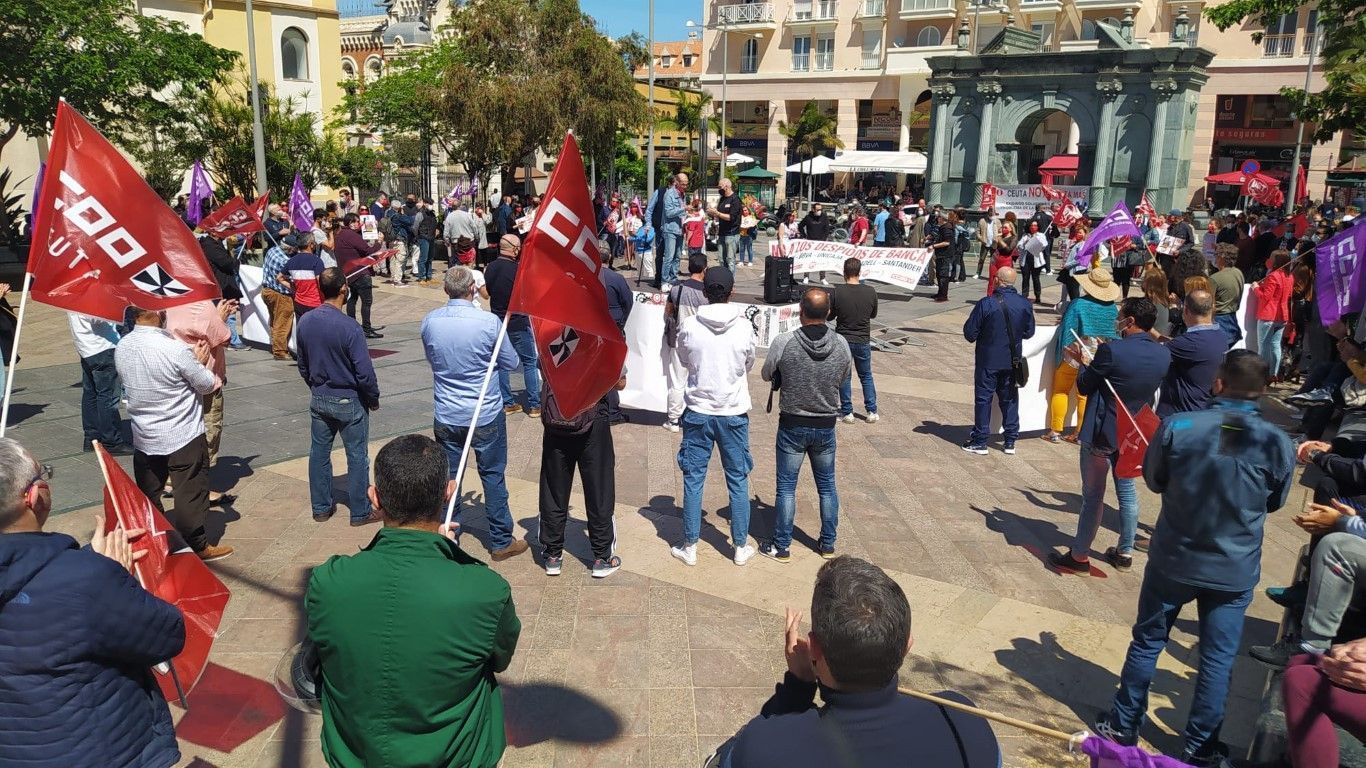 UGT y CCOO vuelven a manifestarse en la calle el Día del Trabajo