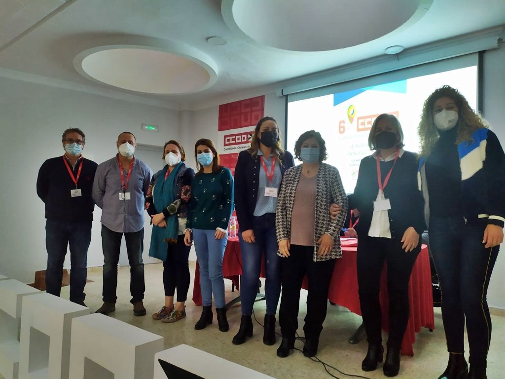Celebración del VI Congreso de la Federación de Sanidad y Sectores Sociosanitarios de CCOO de Ceuta
