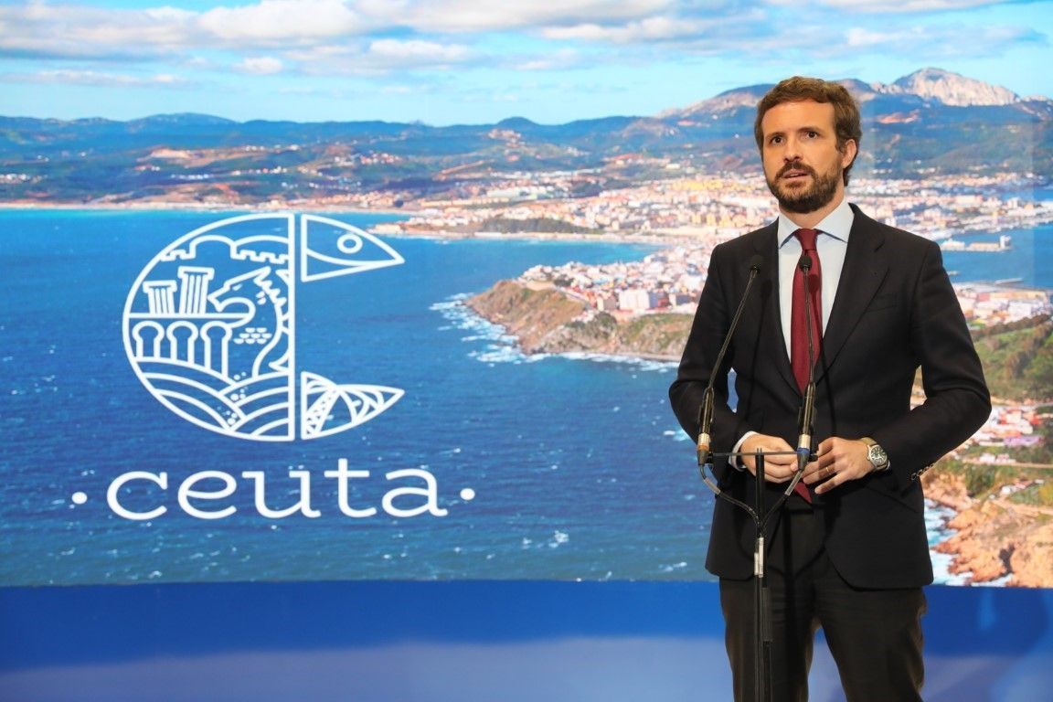 Casado, convencido de que PP y VOX llegarán en Ceuta a una posición razonable