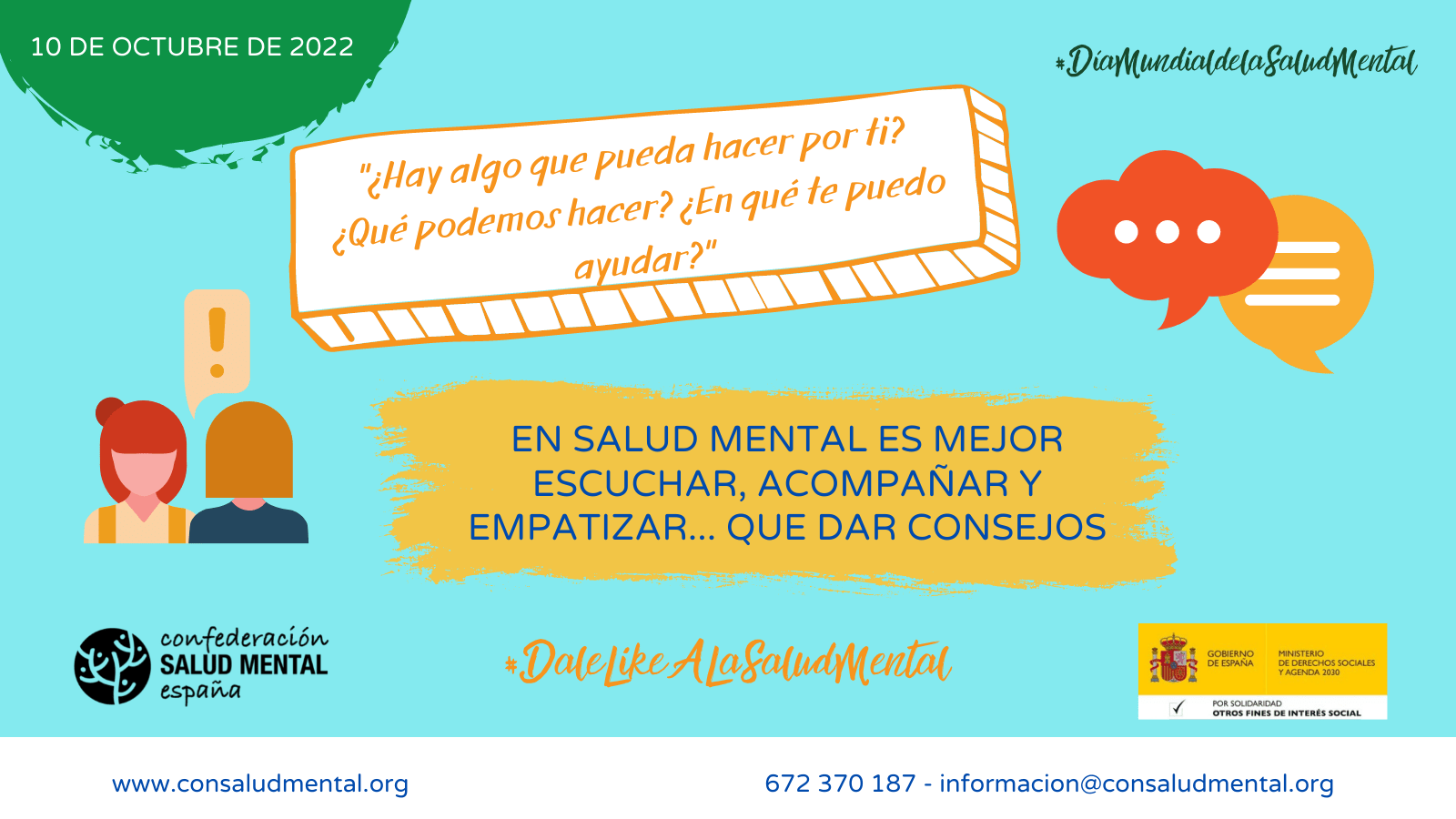 Salud Mental España lanza una campaña para empoderar a las personas jóvenes en la defensa de su salud mental