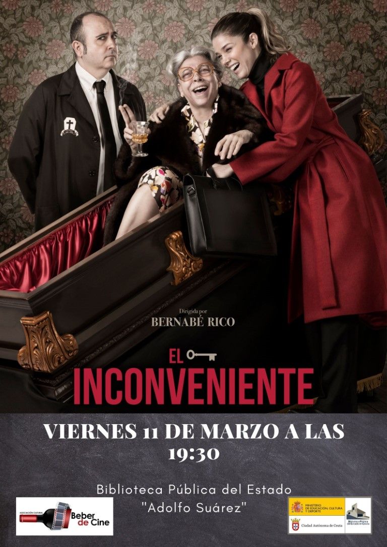 Beber de Cine emitirá la película "El inconveniente" en el mes de marzo