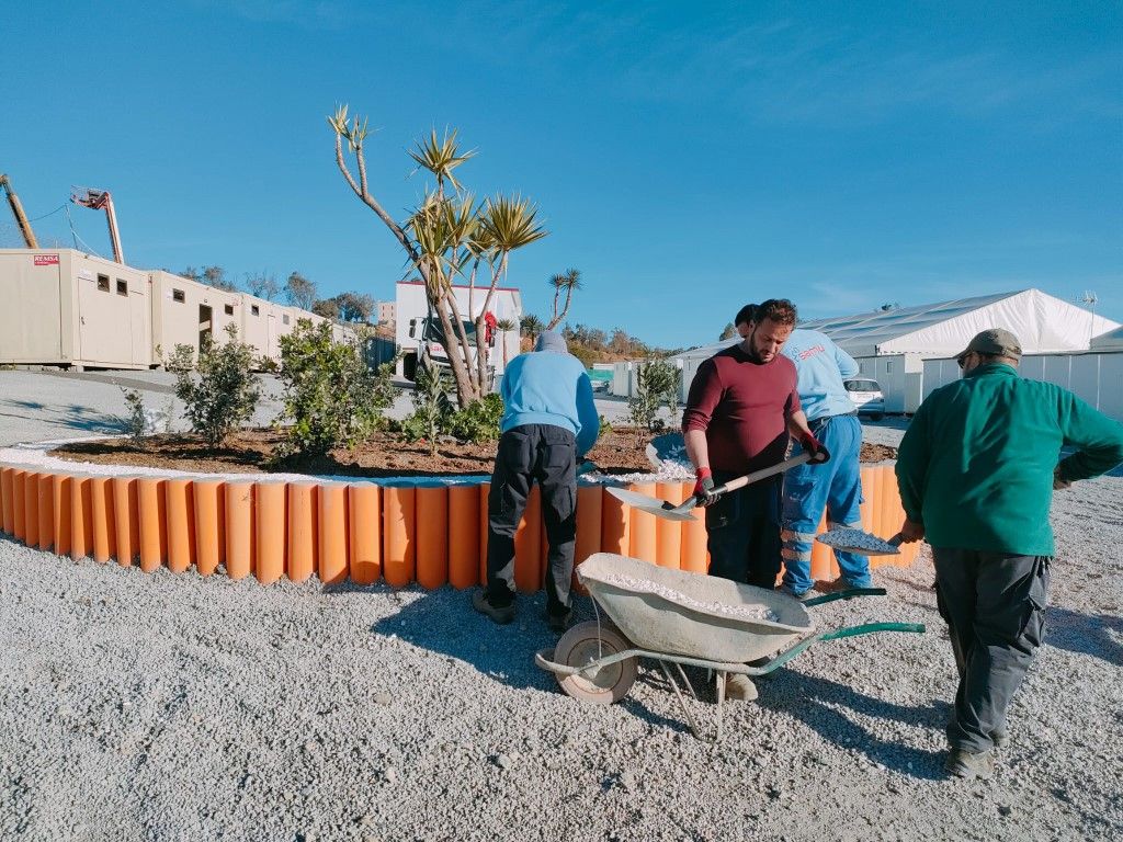 La Fundación Samu lleva a cabo un proyecto de ajardinamiento integran de los centros de menores de Piniers