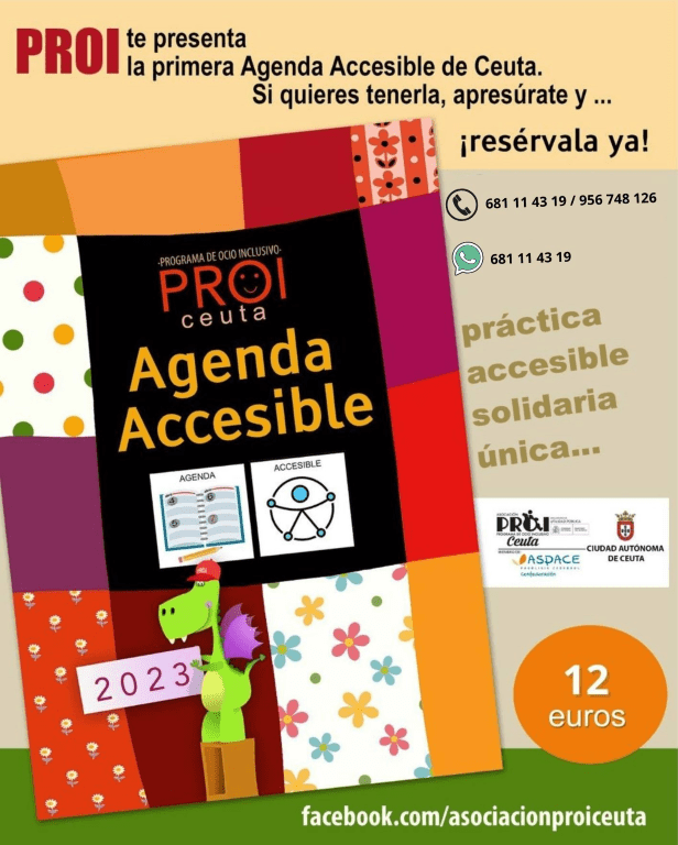 PROI Ceuta presenta su Agenda Accesible