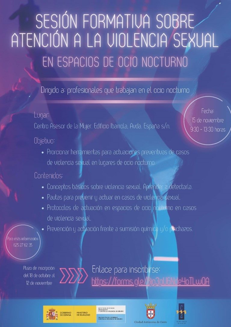 La Ciudad organiza una sesión formativa sobre violencia sexual para profesionales del ocio nocturno