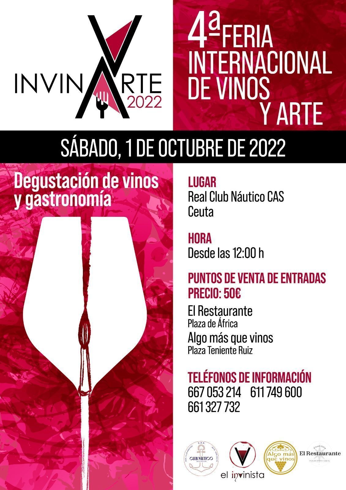 Presentado el Festival Internacional de vino y arte 'Invinarte 2022' que se celebrará en octubre
