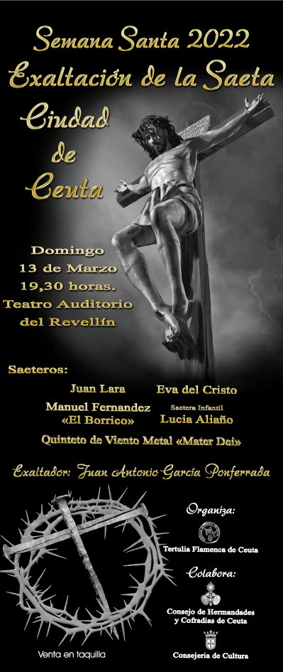Cultura pone a la venta las entradas para la Exaltación de la Saeta