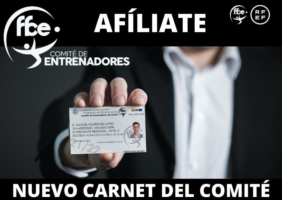 El Comité de Entrenadores presenta el Carnet para sus afiliados