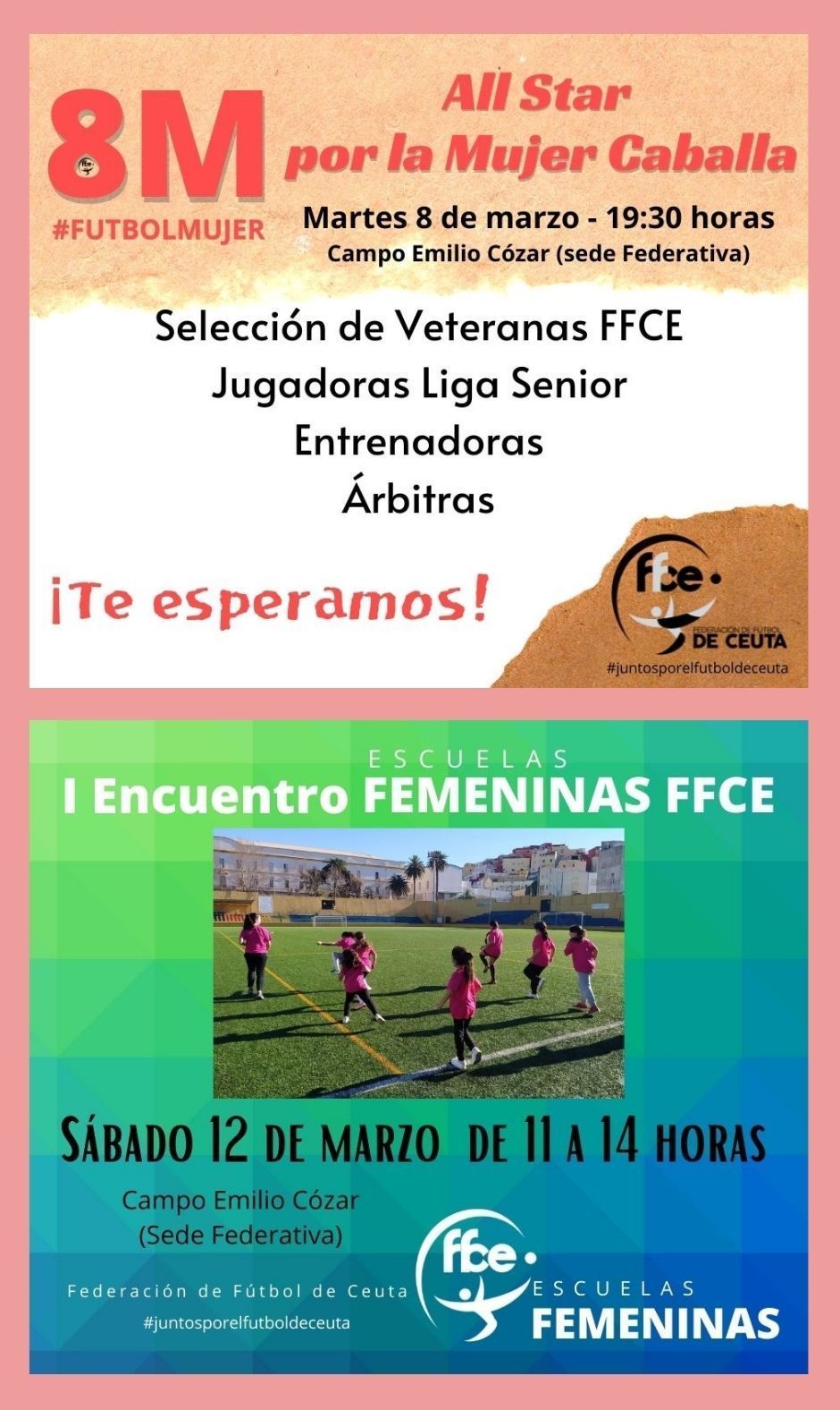 La Comisión Femenina organiza un ‘All Star’ y el ‘I Encuentro de Escuelas’ para el Día de la Mujer 