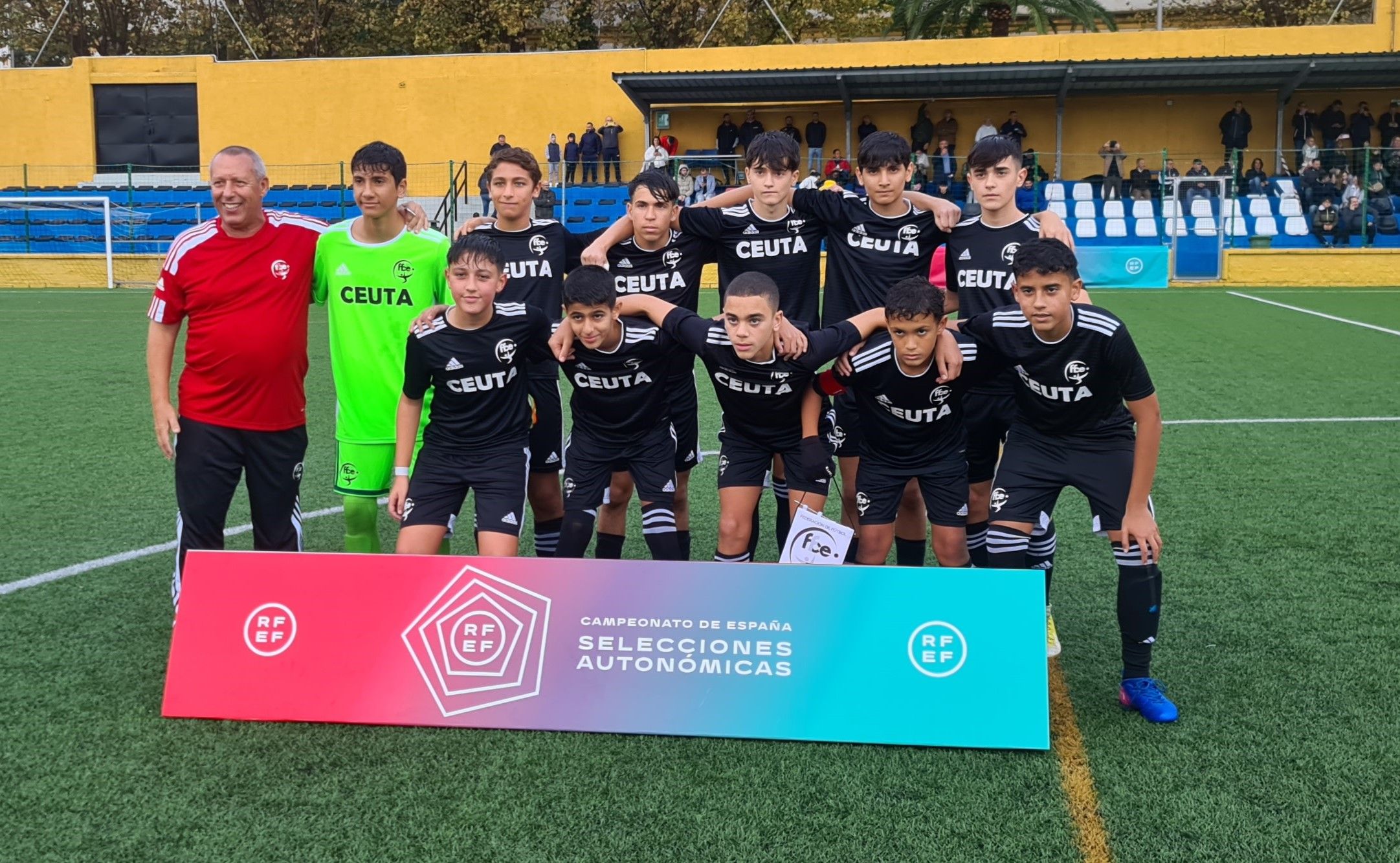 Los Infantiles dan la cara y los Cadetes suman un punto en el debut ante Castilla-La Mancha. Imagen: Selección Sub-14 de Ceuta