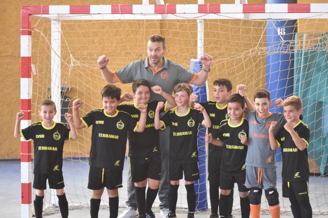 El Puerto Atlético consigue el título de Liga en la categoría Prebenjamín