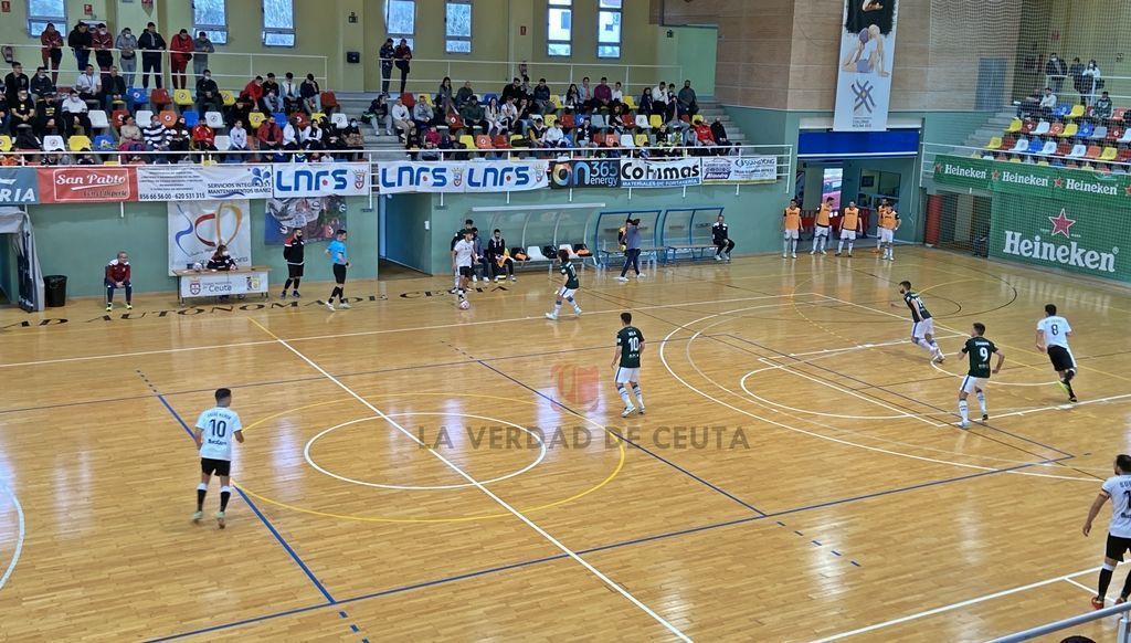 A la UA Ceutí se le hizo largo el partido frente al Léganes (3-3)