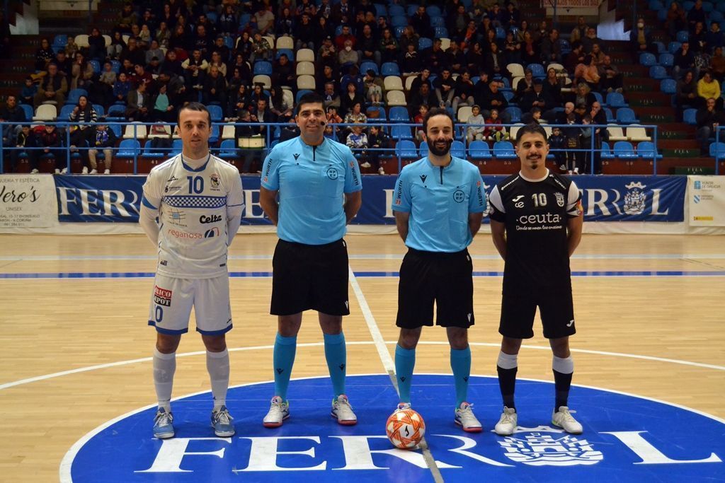 La UA Ceutí naufraga en Ferrol ante el O Parrulo (7-4)