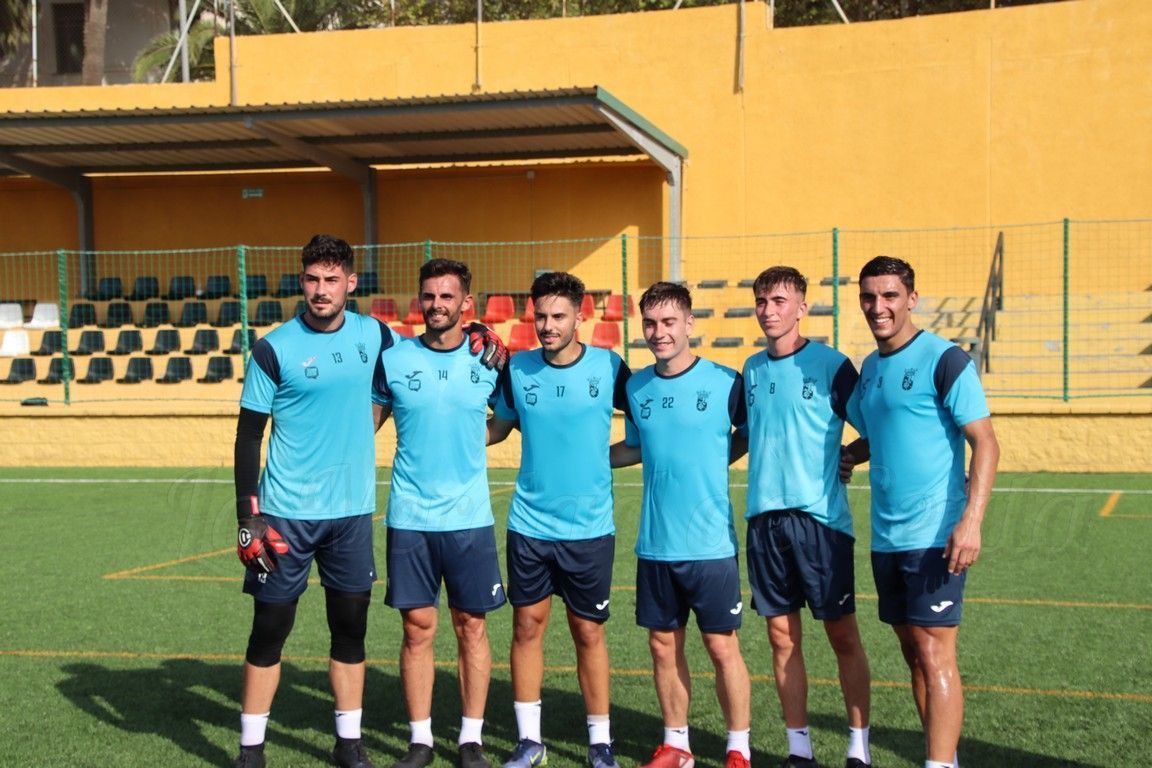 Las caras nuevas del filial del Ceuta. Ceuta B Primer entrenamiento 25 07 2022 05