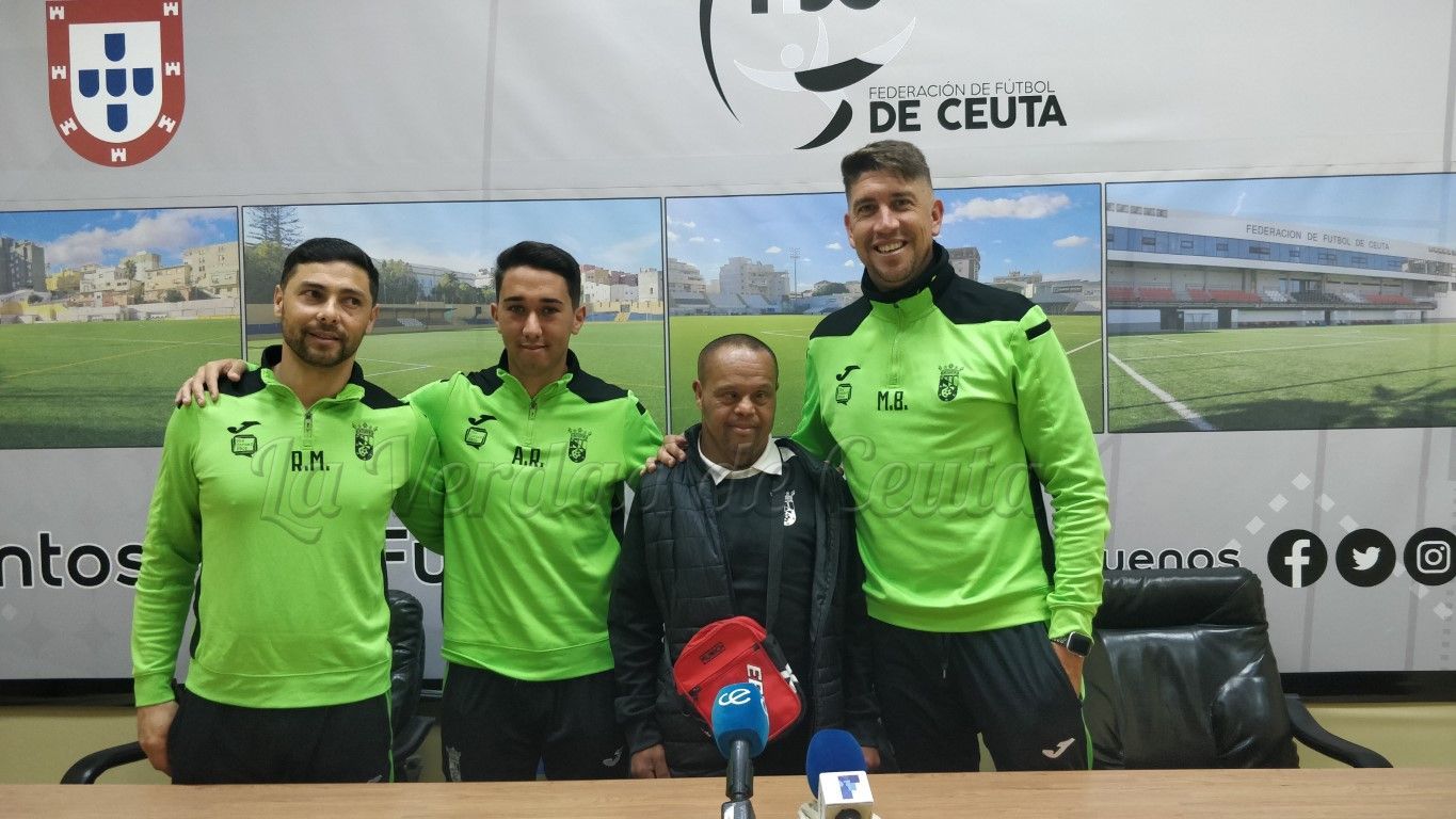 El Ceuta B afronta con tranquilidad su último partido en casa tras asegurar la permanencia