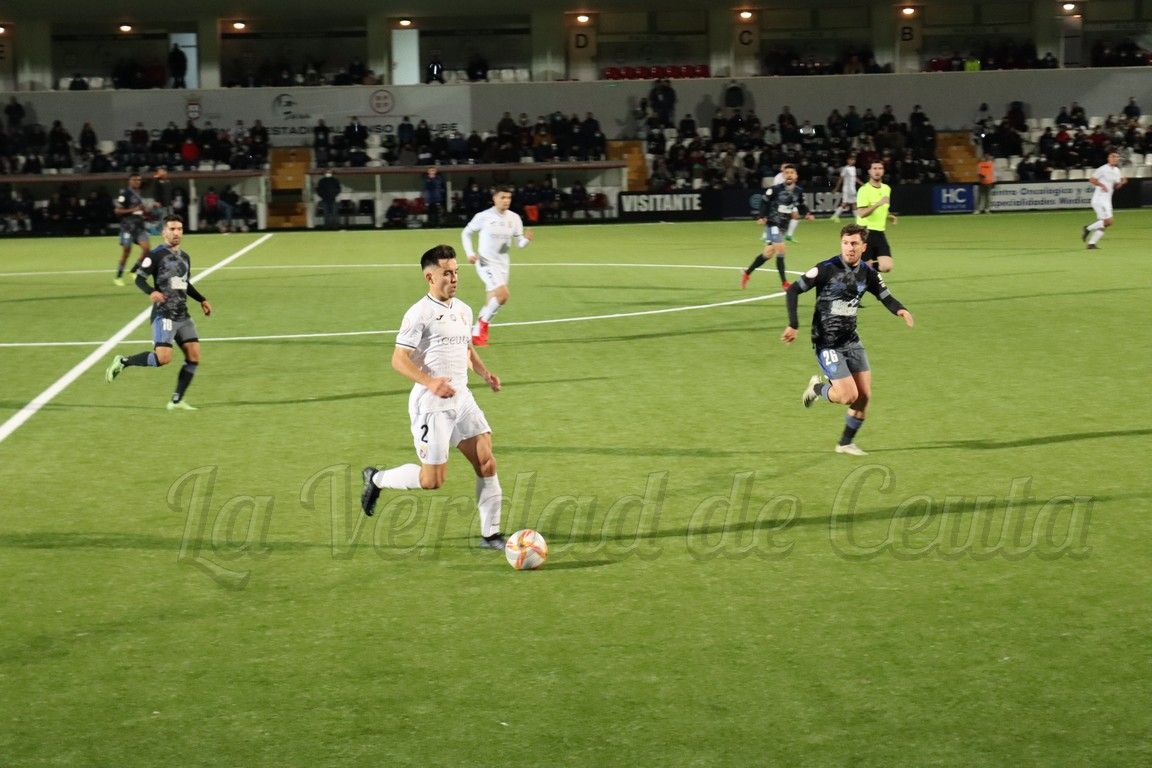 El Ceuta B buscará los tres puntos en una difícil salida a Lucena