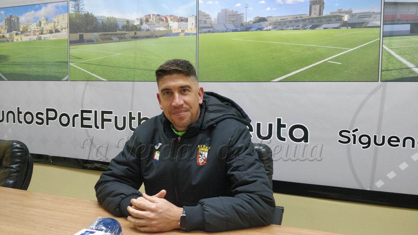La AD Ceuta renueva a Miguel Ángel Berlanga como entrenador del filial
