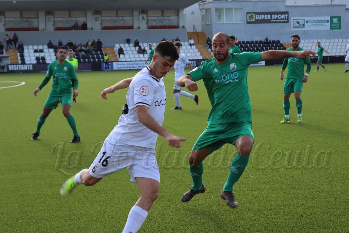 Empate en el Murube que sabe a poco entre el Ceuta 'B' y el Rota