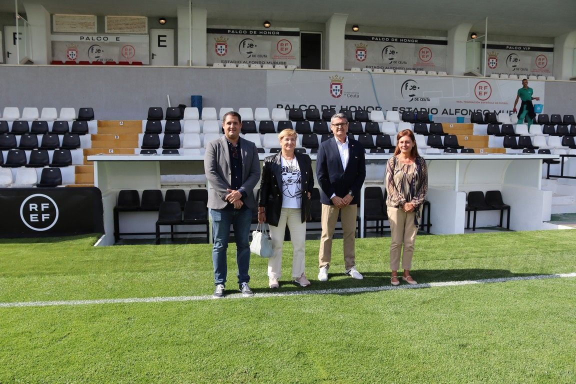 RFFCE y Ciudad “reinauguran” el Estadio Alfonso Murube