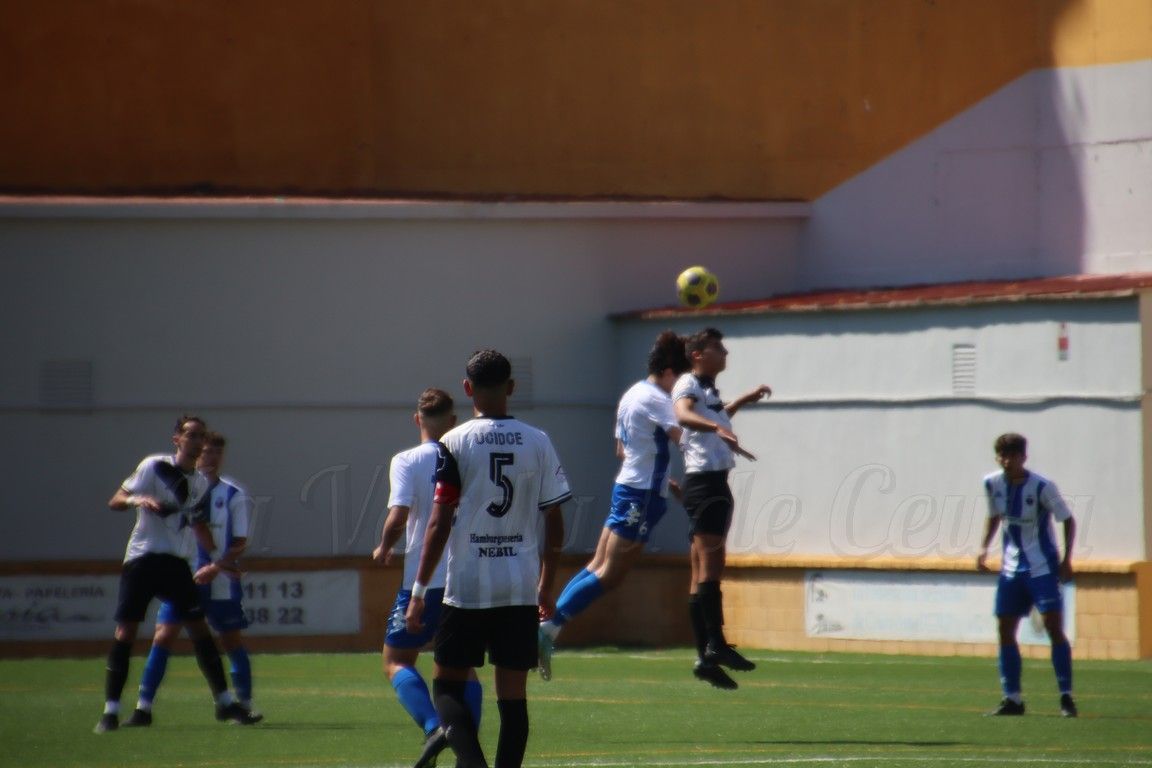 La UCIDCE arrolla al Nervión (4-0) y el Polillas consigue el empate en el descuento