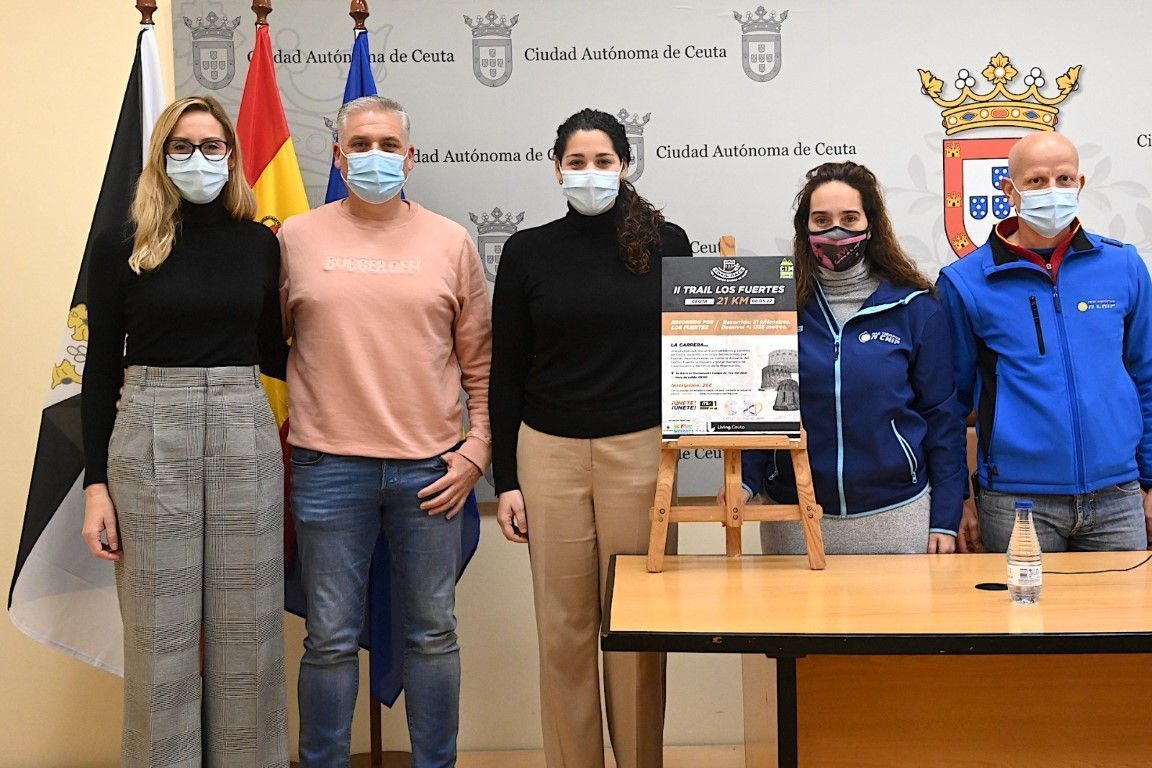 La Ciudad presenta el II Trail Los Fuertes que se celebrará el próximo 8 de mayo