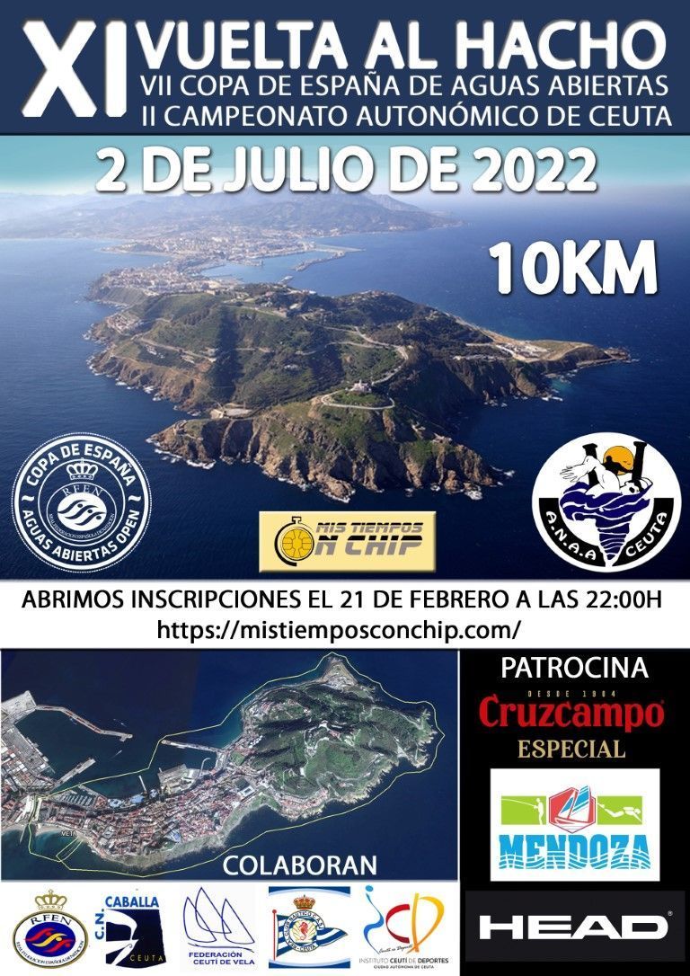 Mañana se abren las inscripciones para la Vuelta al Hacho a nado 2022