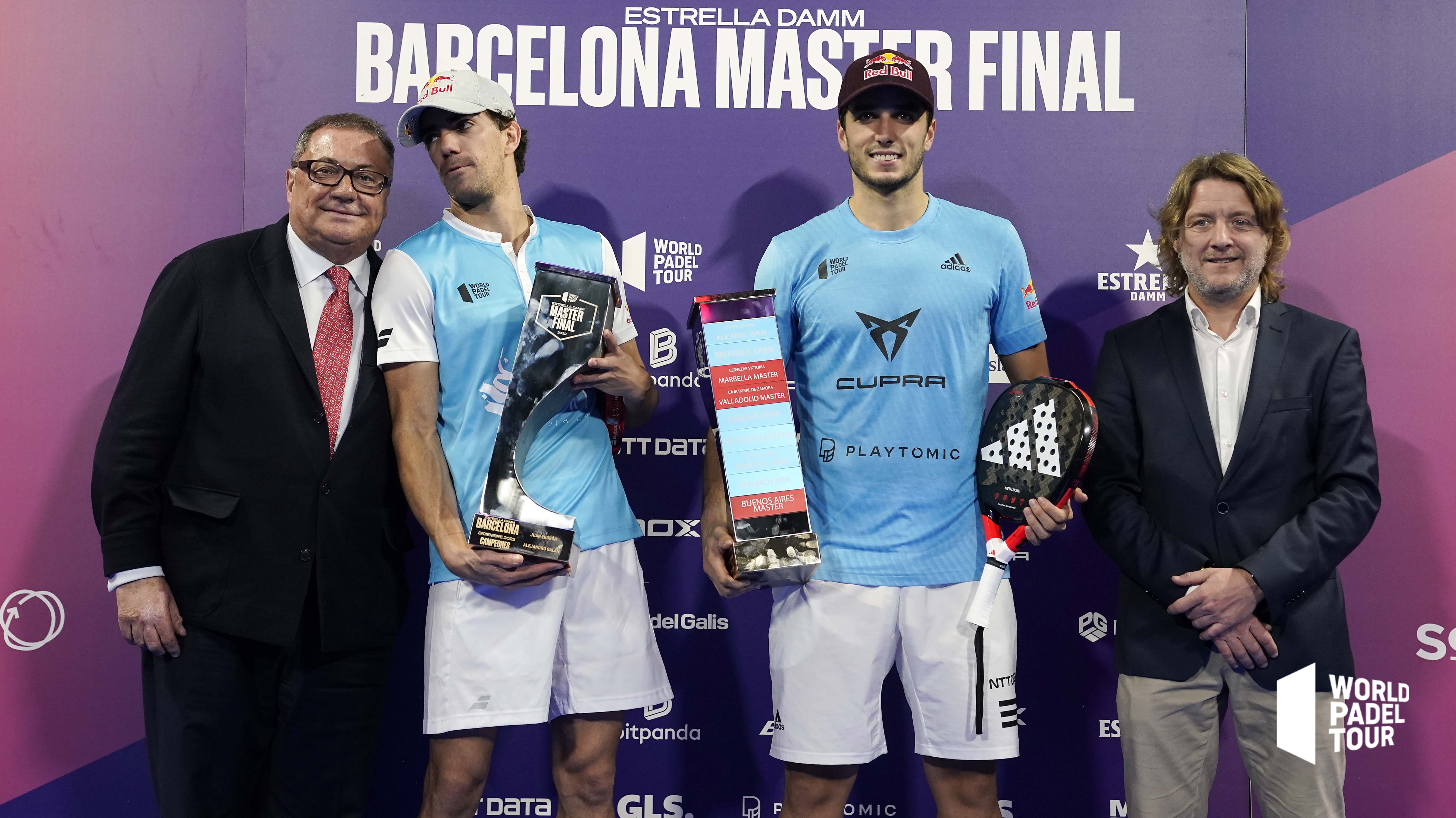 Galán y Lebrón se imponen en el Masters Final de pádel