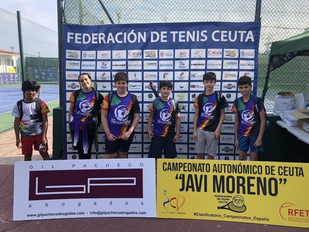 113 participantes en el Campeonato Autonómico de Tenis de Ceuta