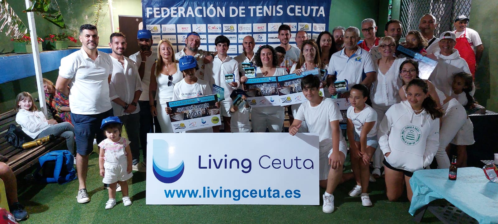 Termina la VII Liga de Tenis, celebrada entre los meses de marzo y junio