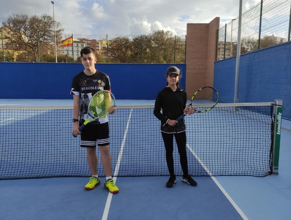El domingo terminó la primera jornada de la VII Liga de Tenis de Ceuta