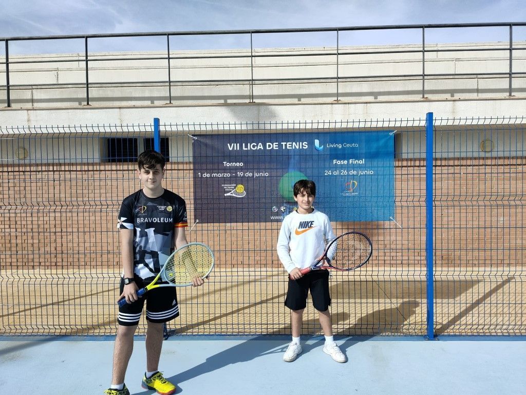 Disputa la segunda jornada de la VII Liga de Tenis de Ceuta