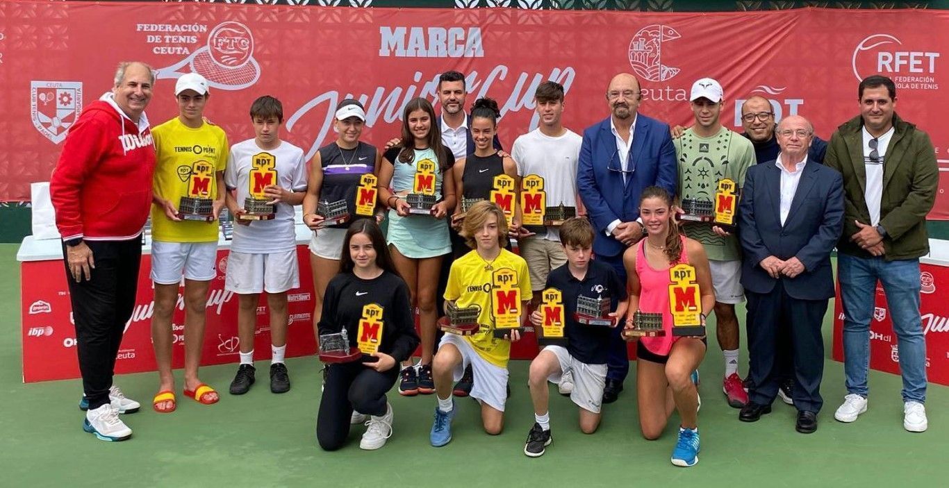 Termina el Máster Marca Junior de tenis con la entrega de premios